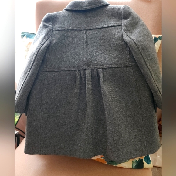 **SOLD** Authentic Burberry Wool Baby Peacoat - Picture 3 of 9